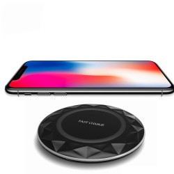 Diamond ultra thin fast wireless charger