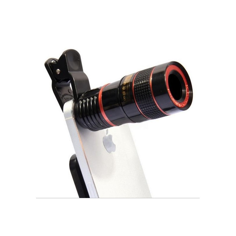 8X Magnification Mobile Phone Zoom Telescope Magnifier Optical Camera Lens