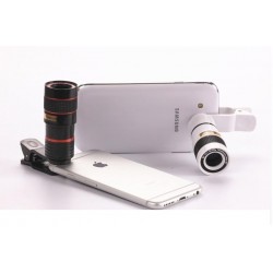 8X Magnification Mobile Phone Zoom Telescope Magnifier Optical Camera Lens