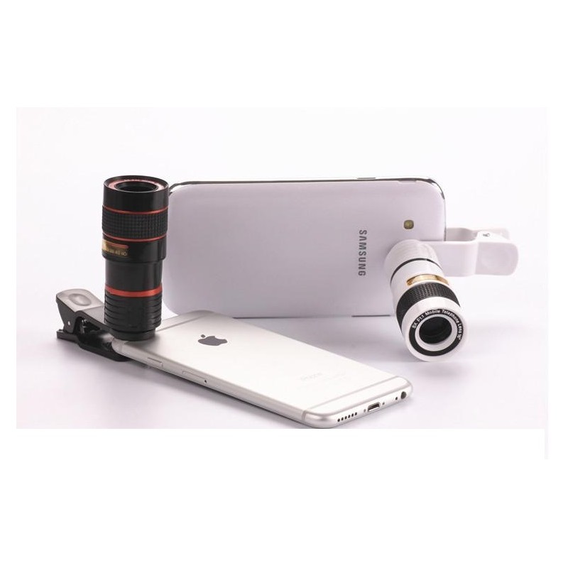 8X Magnification Mobile Phone Zoom Telescope Magnifier Optical Camera Lens