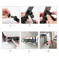 Autohouder voor smartphone of tablet - regelbaar