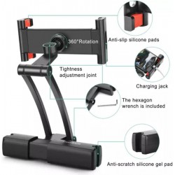 Autohouder voor smartphone of tablet - regelbaar