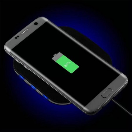 Universeel Qi mobiel oplaadstation - vierkant
