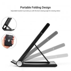 High Quality Universal Qi Wireless Charger adjustable Folding Holder Stand Dock