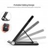 High Quality Universal Qi Wireless Charger adjustable Folding Holder Stand Dock