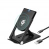 High Quality Universal Qi Wireless Charger adjustable Folding Holder Stand Dock
