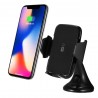 Fast Wireless Charger Car Mount Vehicle Quick Qi Wireless Charging Dock